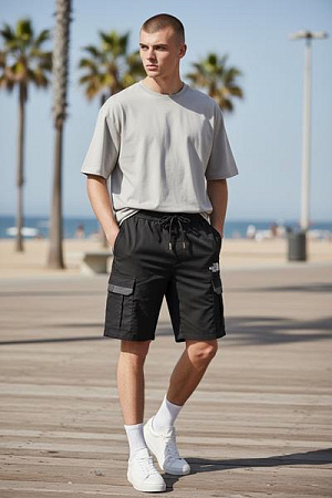 Шорты Hai H1211 black - делук