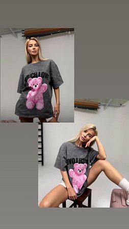 Футболка Namik NM82 grey - делук