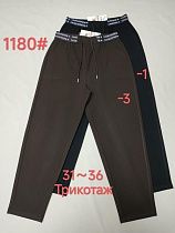 Штаны Спорт Giang 1180-1 black - делук