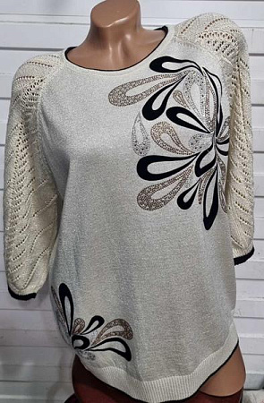 Свитер Julia JL557 l.beige - делук