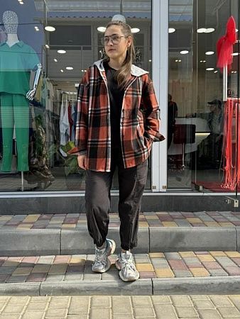 Рубашка Jjf 7732 orange - делук