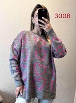 Свитер Fsn 3008 grey - делук