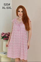 Ночнушка Estima 520 pink - делук