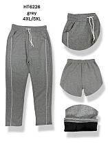 Штаны 6226 grey - делук