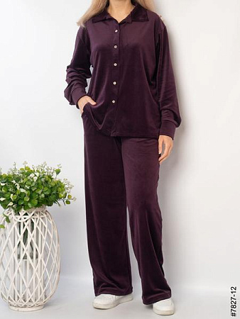 Костюм Спорт Odesaopt 7827-12 wine - делук