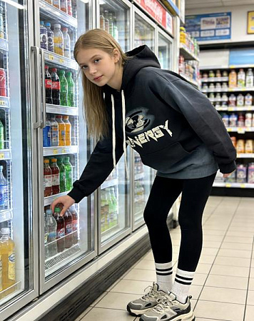 Худи Yalisi 8053 black - делук