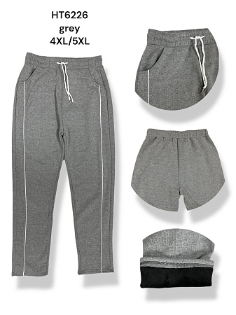 Штаны 6226 grey - делук