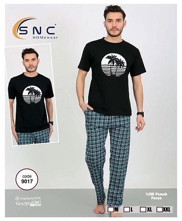 Пижама Disneyopt 9017 black - делук