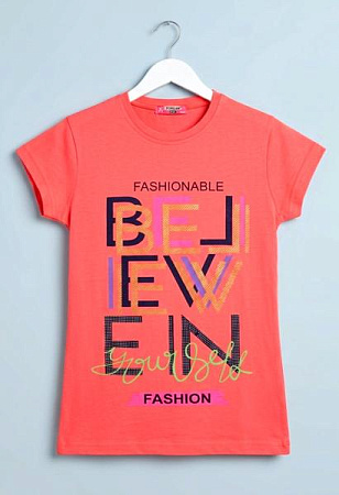 Футболка Dino DN575 orange - делук