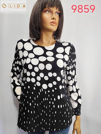 Свитер Lida 9859 black - делук