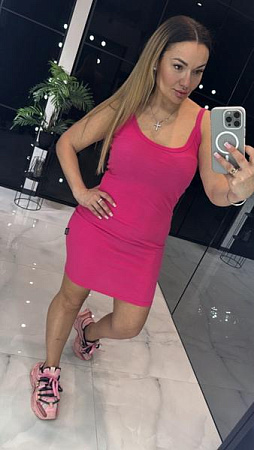 Платье Lovekan 1532 pink - делук