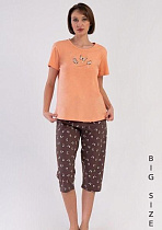 Пижама Trikotag T109 orange - делук