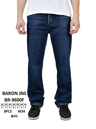 Джинсы Baron Jeans BR9600F blue - делук