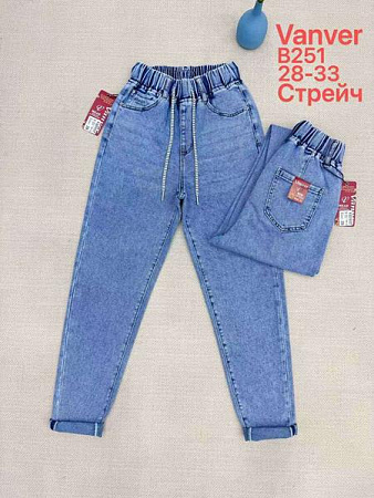 Джинсы Jeans Club B251 l.blue - делук