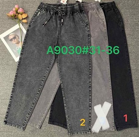 Джинсы Immei A9030-2 grey - делук