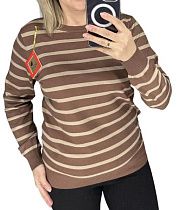 Свитер Levisha 24004 brown - делук