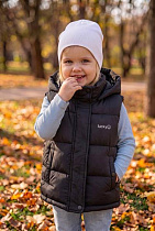 Жилетка Delfinka 599 black - делук
