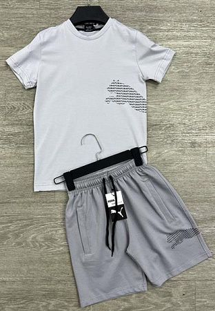 Костюм Mirwear Kids 284-3-285 l.grey-grey - делук