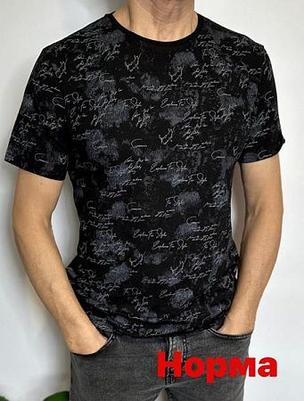 Футболка Vip Stendo 5104 black - делук