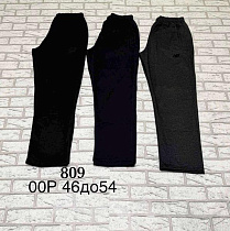 Штаны Спорт Shon S3688 black - делук