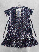 Халат Romeo Life 1310 navy - делук