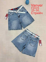 Шорты Vanver F2025 blue - делук