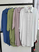 Рубашка P.Hey 501 green - делук