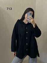 Рубашка Fsn 713 black - делук