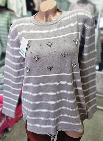 Свитер Julia JL610 grey - делук