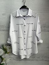 Рубашка New Season 8616 white - делук