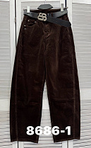 Штаны Divo 8686-1 brown - делук