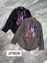 Рубашка Comod J7167 brown - делук