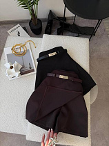 Юбка-Шорты Sofi Cor 9027 brown - делук