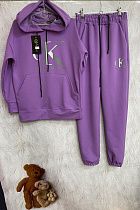 Костюм Спорт No Brand 8264 purple - делук