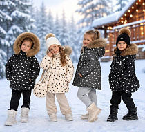 Куртка Delfinka 1111 black - делук