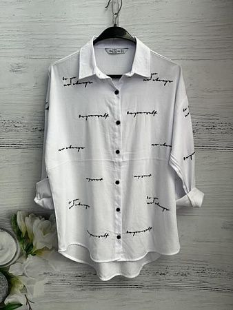 Рубашка New Season 8616 white - делук