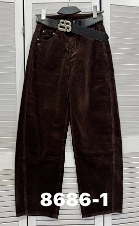 Штаны Divo 8686-1 brown - делук