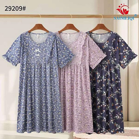 Ночнушка Estima 29209 navy - делук