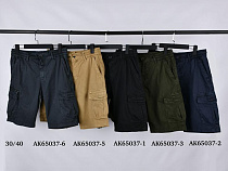 Шорты Baron Jeans AK65037-6 d.grey - делук