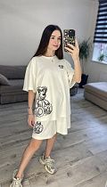 Костюм S.Style 74 white - делук