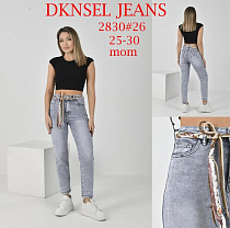 Джинсы Dknsel D2830 l.grey - делук