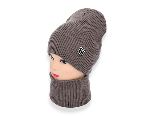 Комплект Angelica KFFW003-4 на флісі brown - делук