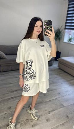 Костюм S.Style 74 white - делук