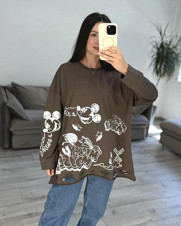 Свитер S.Style 92-3 l.brown - делук
