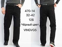 Штаны God Baron 470-14 black - делук