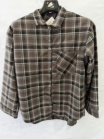 Рубашка Namik NM188 grey - делук
