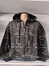 Кофта Panda 1515 black - делук