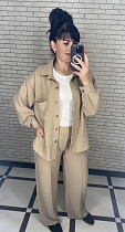 Костюм Valentina 034-1 beige - делук