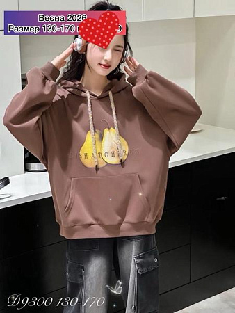 Худи Meloria 9300 brown - делук