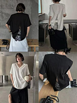 Блузка Divo DV794 black - делук